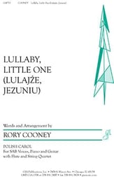 Lullaby, Little One SAB choral sheet music cover
